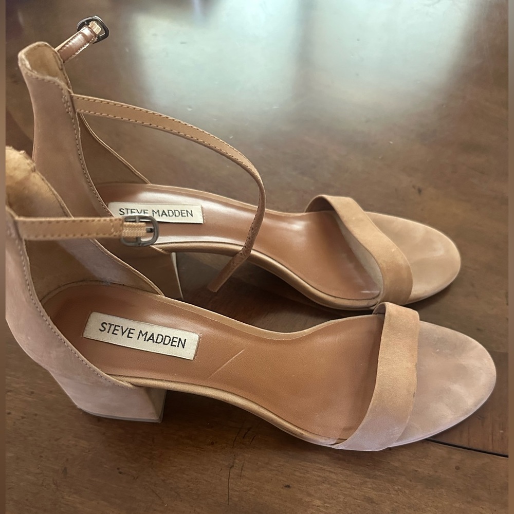 Steve Madden Irenee Tan Nubuck, size 9.5
